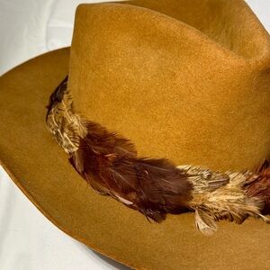 Rare Vintage Suede Neiman Marcus Churchill Ltd. Western Cowboy Hat